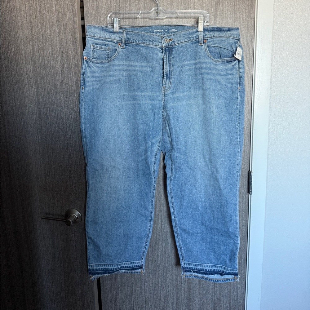 Old Navy Women's Boyfriend Jeans - Light Blue